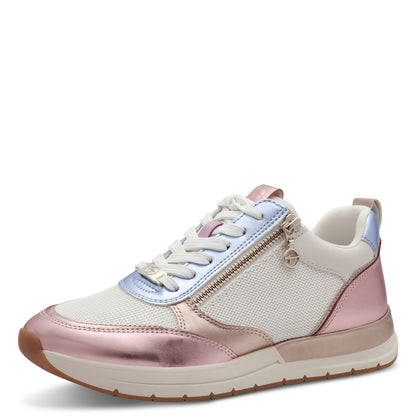 Tamaris 1-23732-41 952 Rose Metallic Trainers