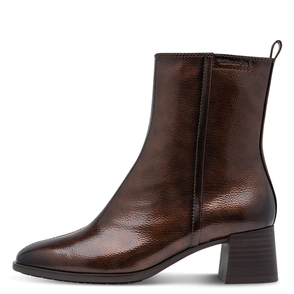 Tamaris 1-25019-47 359 Brown Patent Boots