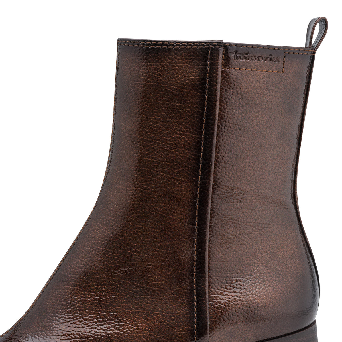 Tamaris 1-25019-47 359 Brown Patent Boots