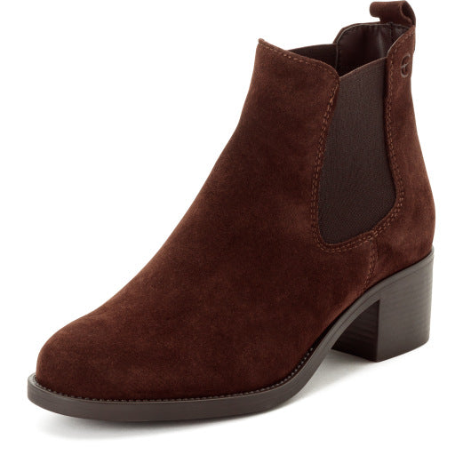 Tamaris 1-25026-41 347 Mocca Suede Boots