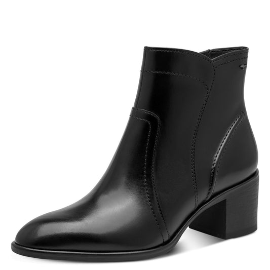 Tamaris 1-25313-47 003 Black Leather Boots