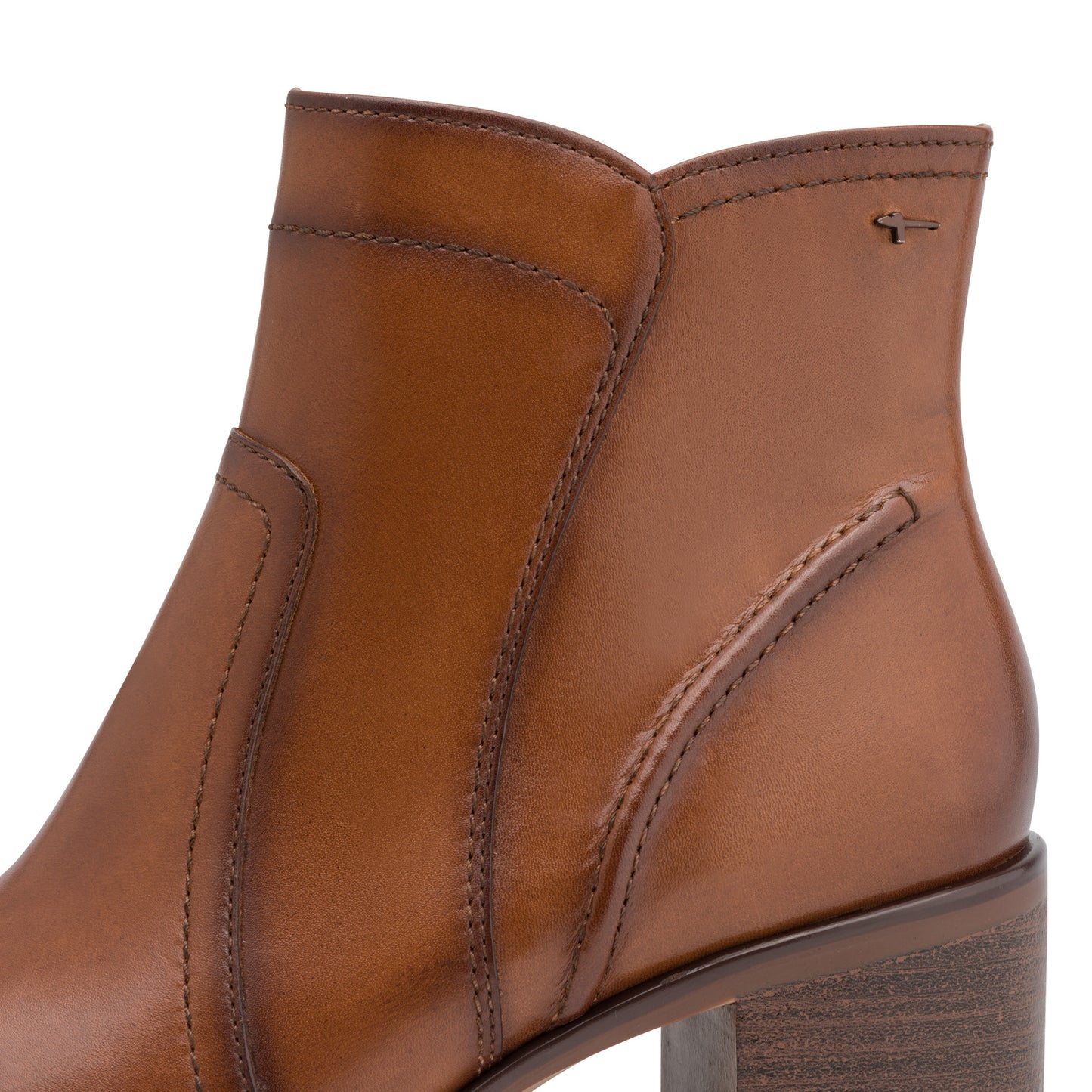 Tamaris 1-25313-47 348 Cognac Leather Boots