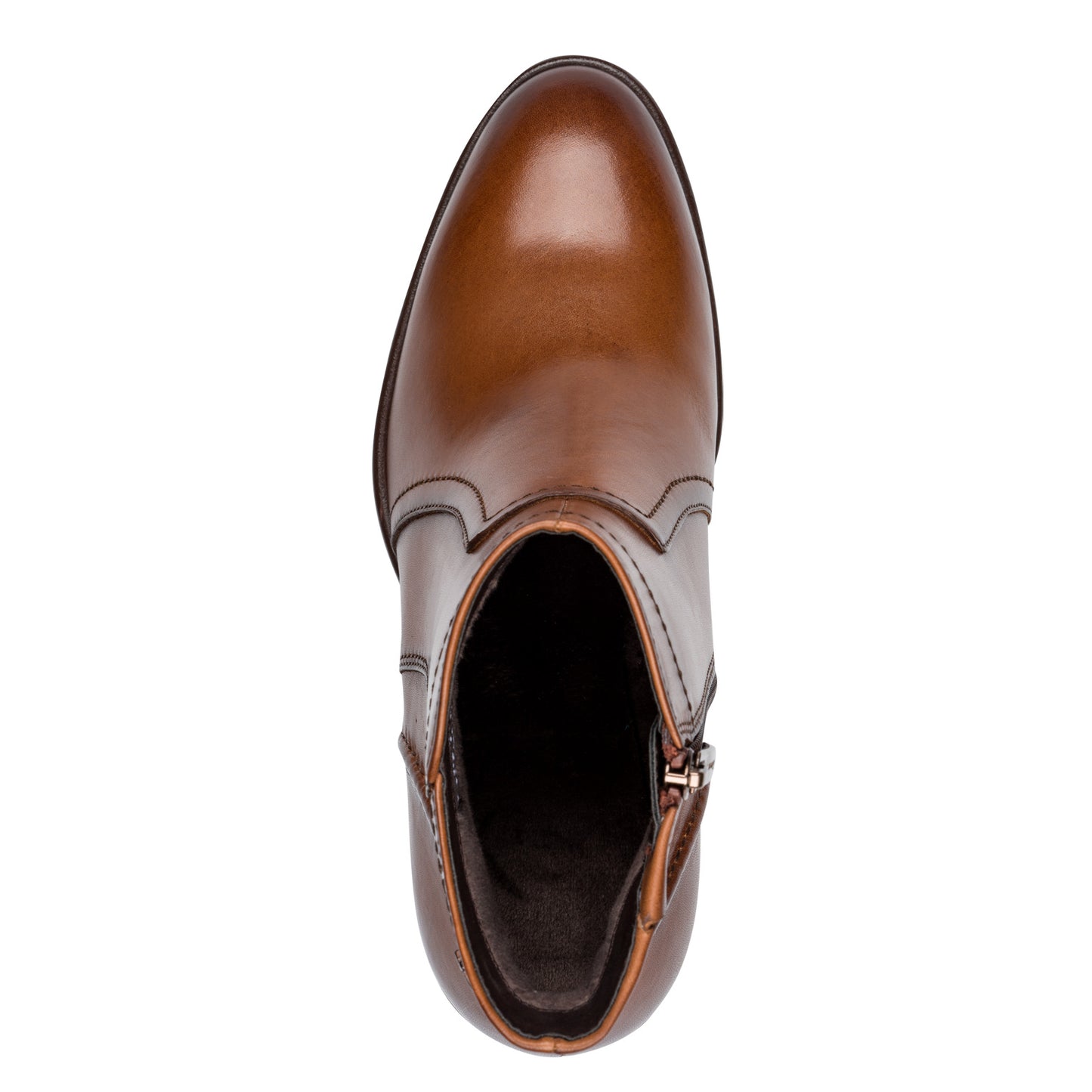Tamaris 1-25313-47 348 Cognac Leather Boots