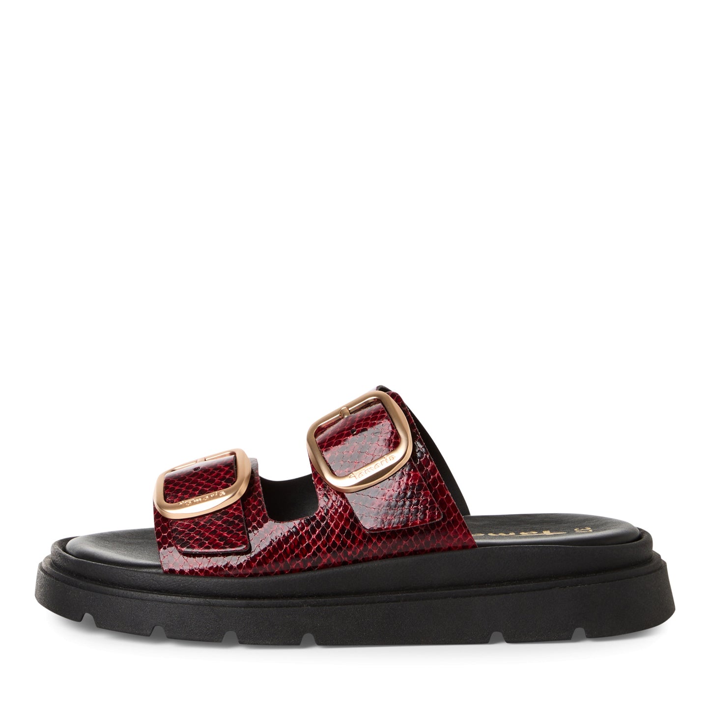 Tamaris 1-27259-44 545 Bordeaux Snake Sandals
