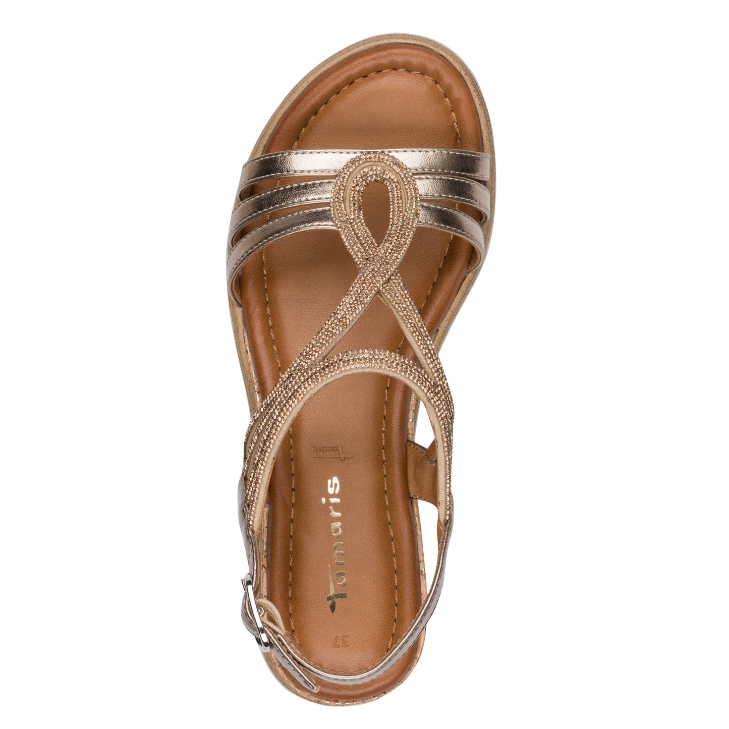 Tamaris 1-28714-46 900 Bronze Sandals