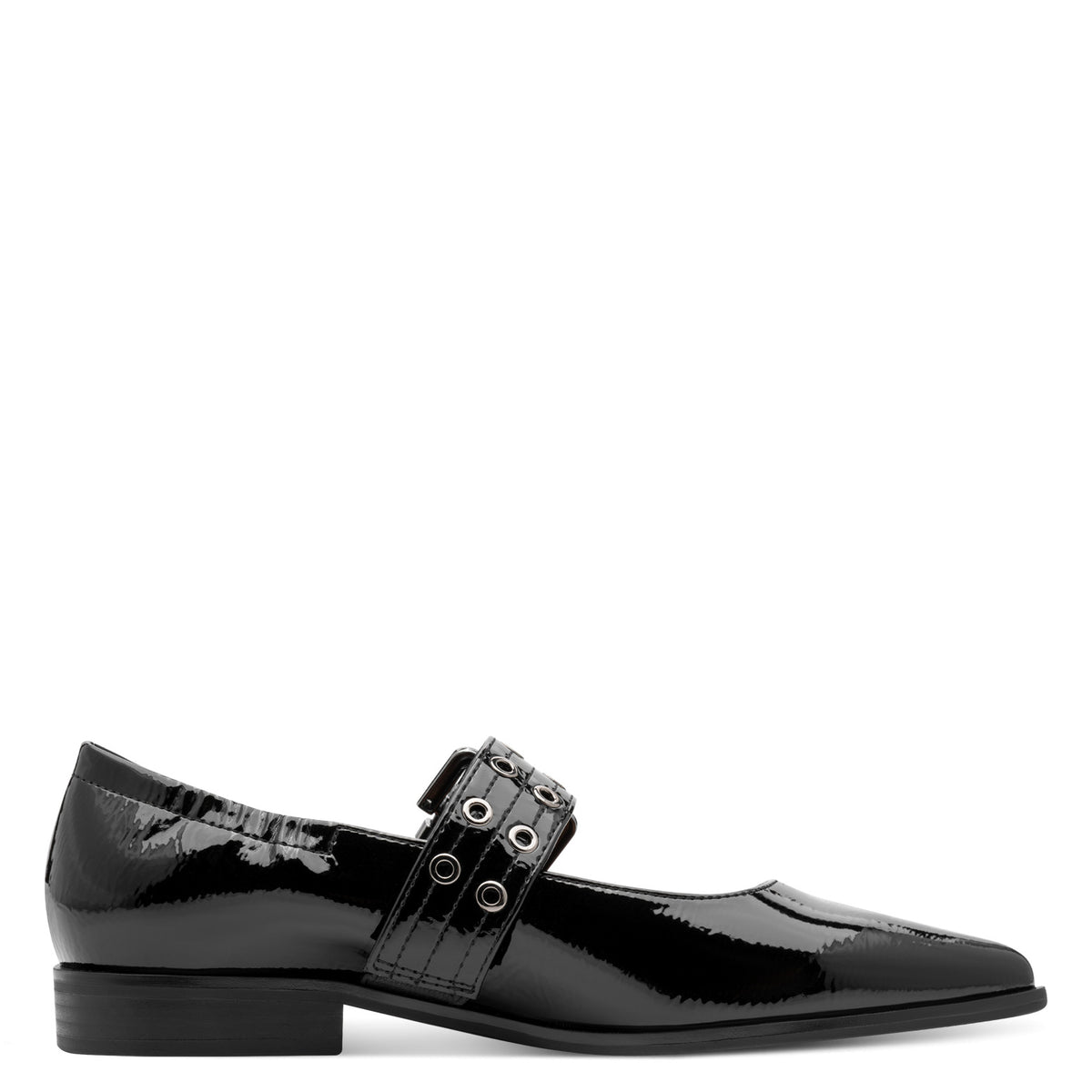 Marco Tozzi 2-22128-45 018 Black Patent Ballerina