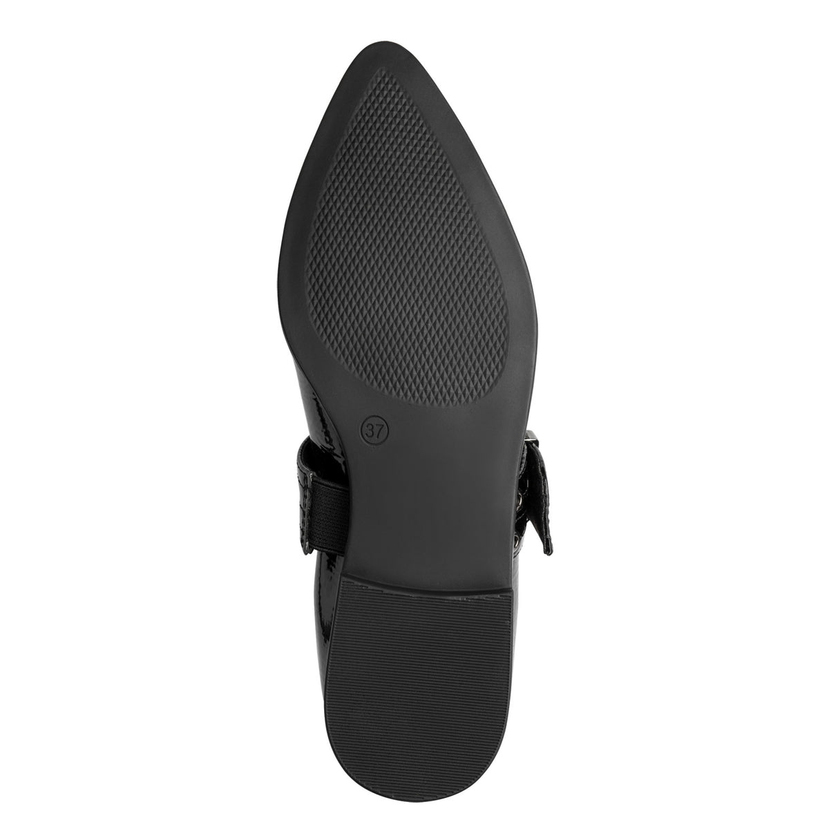 Marco Tozzi 2-22128-45 018 Black Patent Ballerina