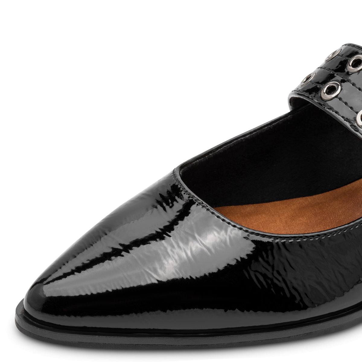 Marco Tozzi 2-22128-45 018 Black Patent Ballerina