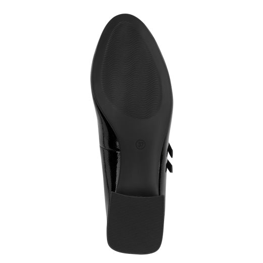 Marco Tozzi 2-22209-44 018 Black Patent Court Shoes