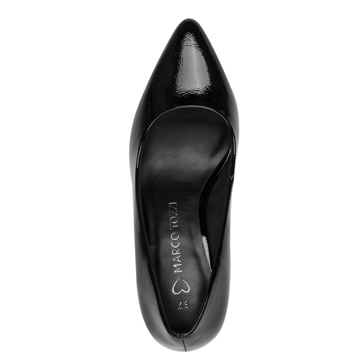 Marco Tozzi 2-22420-42 018 Black Patent Court Shoe