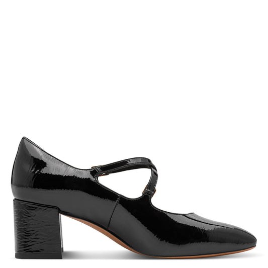 Marco Tozzi 2-22426-47 018 Black Patent Court Shoe