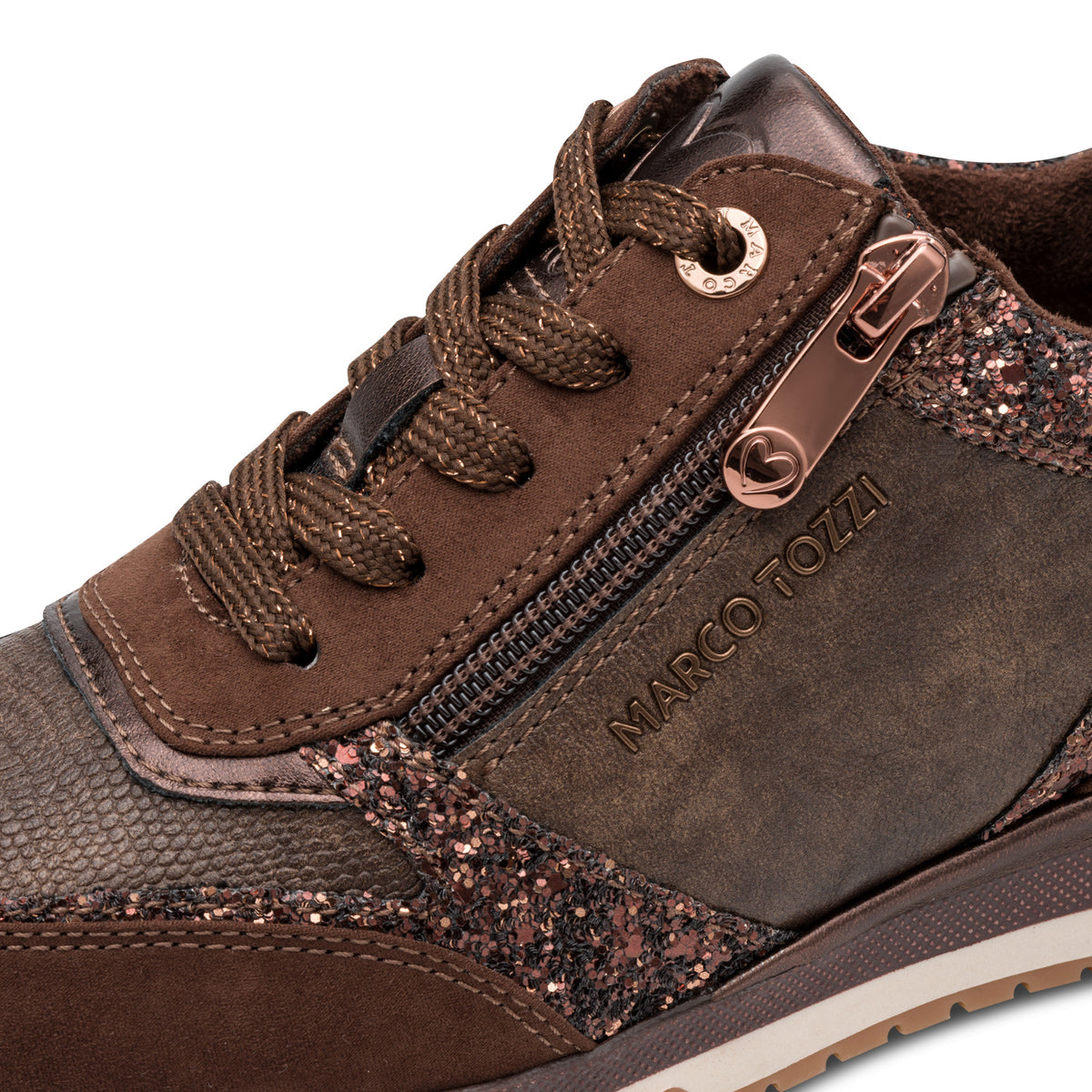 Marco Tozzi 2-23704-47 353 Choco Comb Lace-Up