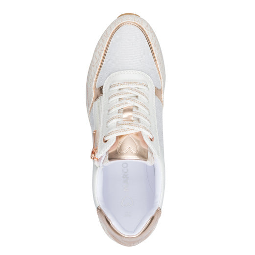 Marco Tozzi 2-23713-41 122 White/Rose Trainers