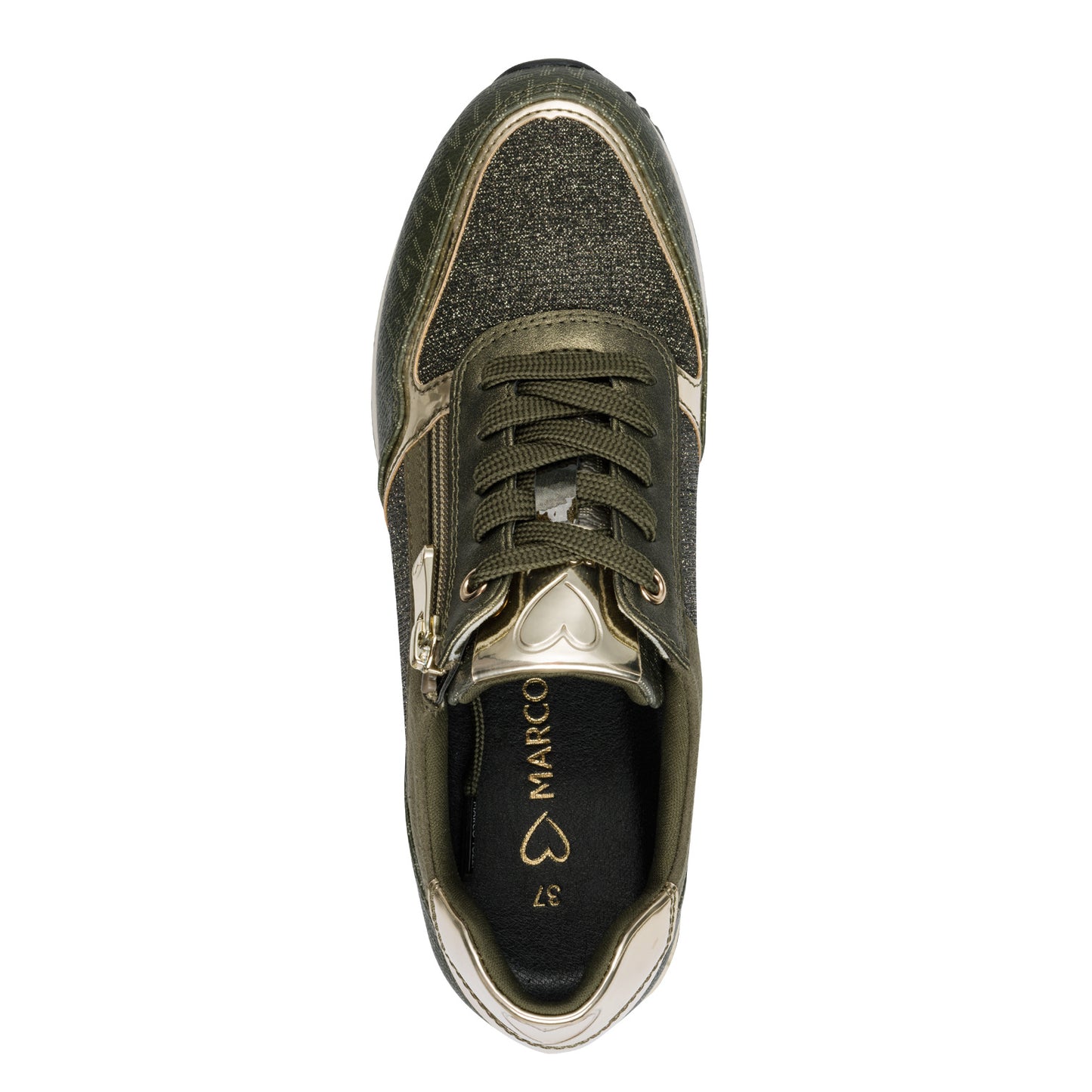 Marco Tozzi 2-23713-41 726 Khaki Comb Trainers