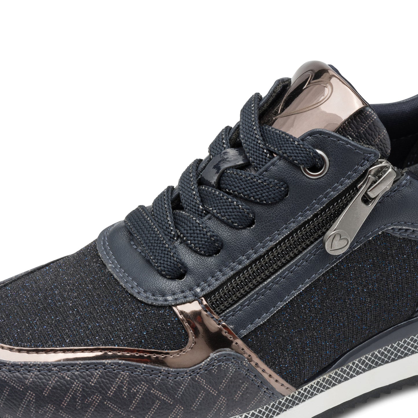 Marco Tozzi 2-23713-41 890 Navy Comb Lace-Up