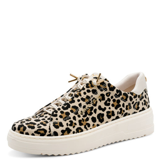 Marco Tozzi 2-23724-44 933 Leopard Cream Trainers