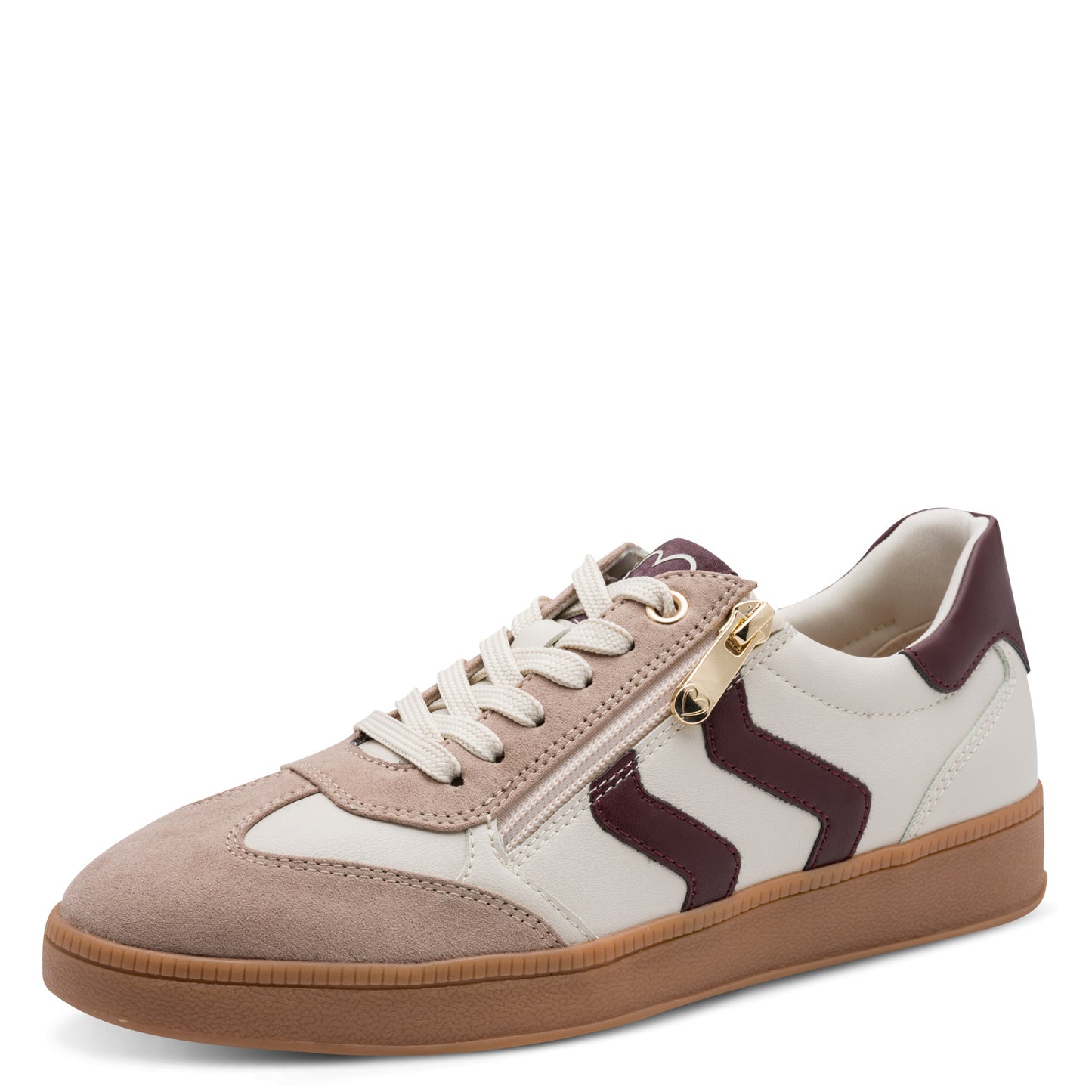 Marco Tozzi 2-23739-44 461 Cream/Bordeaux Lace-Up