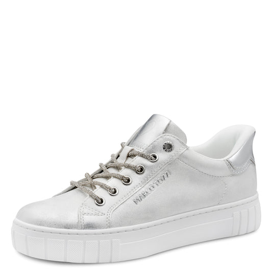 Marco Tozzi 2-23741-46 948 Silver Comb Trainers