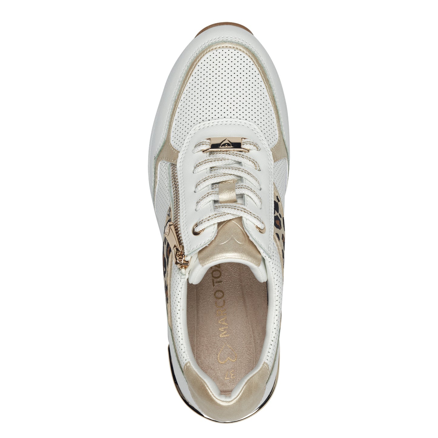 Marco Tozzi 2-23743-42 193 White/Dune Trainers