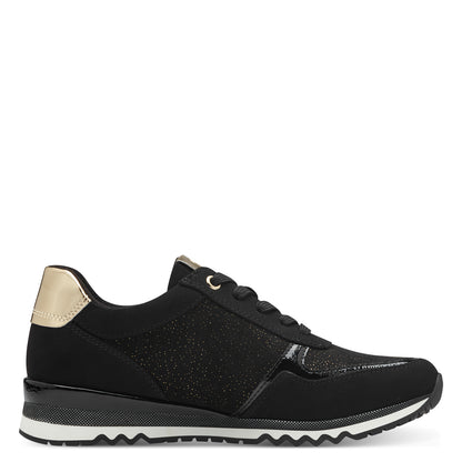 Marco Tozzi 2-23749-41 085 Black/Gold Trainers