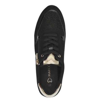 Marco Tozzi 2-23749-41 085 Black/Gold Trainers