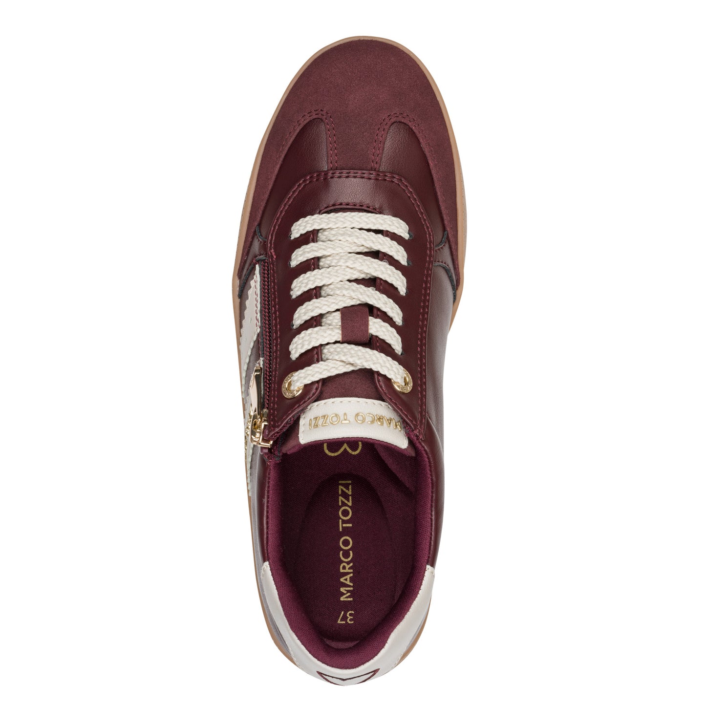 Marco Tozzi 2-23754-47 550 Bordeaux Comb Lace-Up