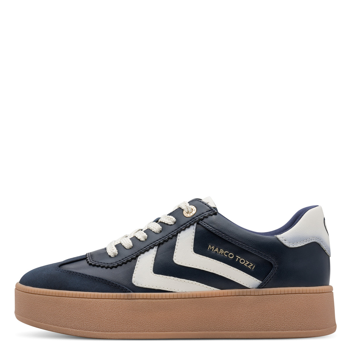 Marco Tozzi 2-23754-47 890 Navy Comb Lace-Up