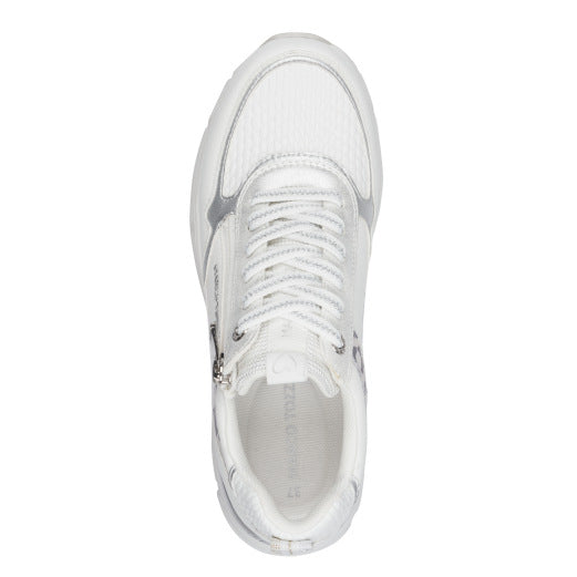 Marco Tozzi 2-23758-46 930 Leopard White Trainers