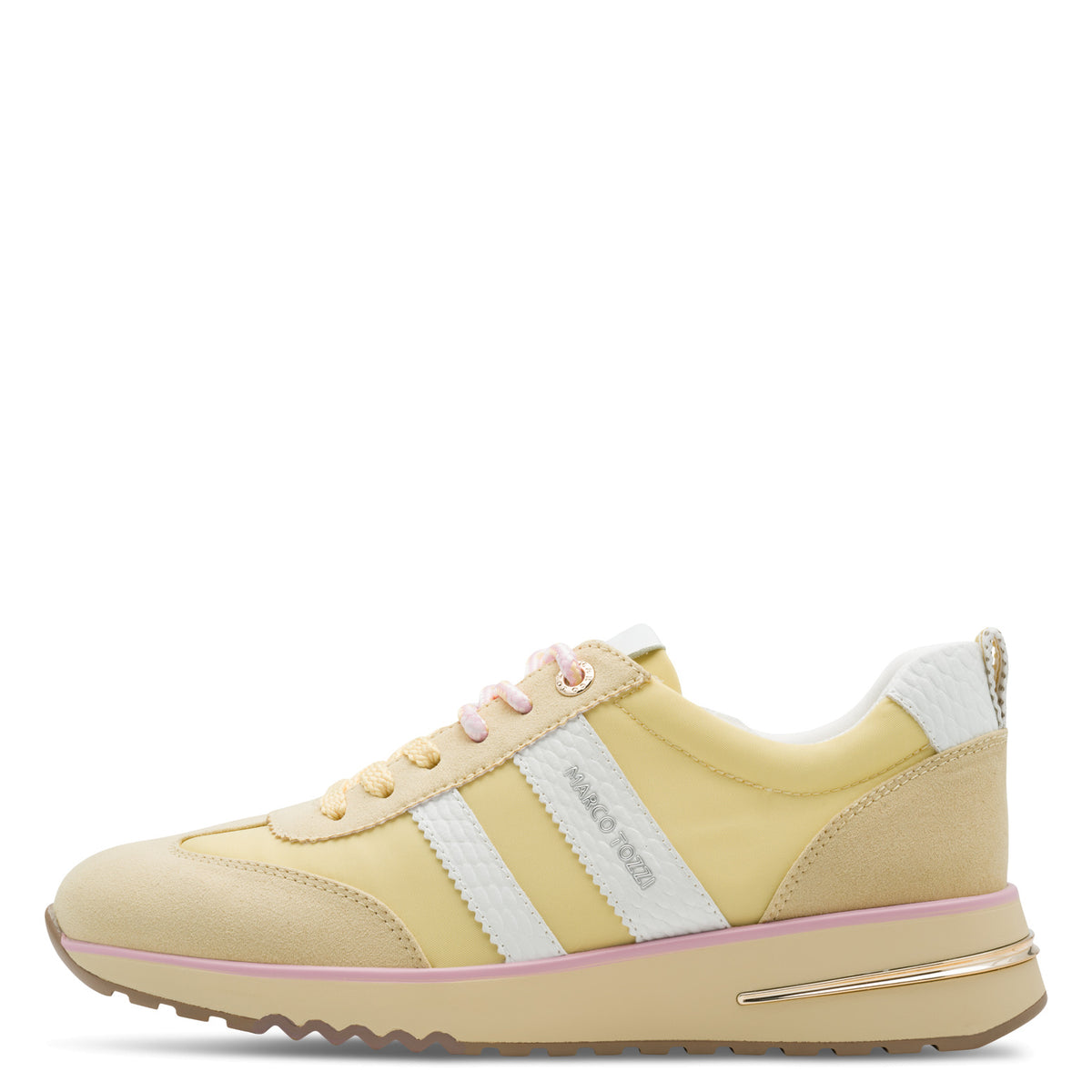 Marco Tozzi 2-23760-48 6B9 Butter Yellow Comb Lace-Up