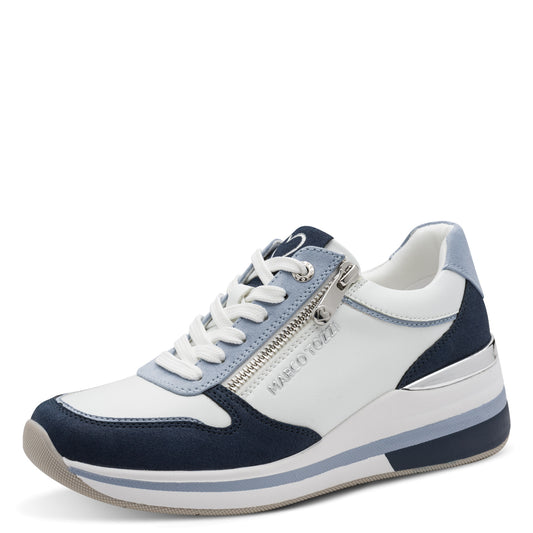 Marco Tozzi 2-23764-46 135 White/Navy Trainers