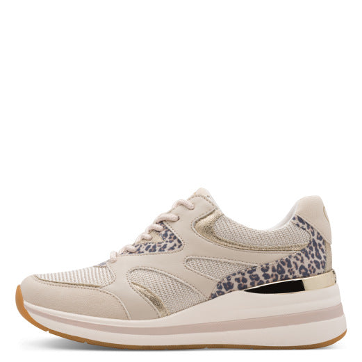 Marco Tozzi 2-23765-46 402 Cream Comb Trainers