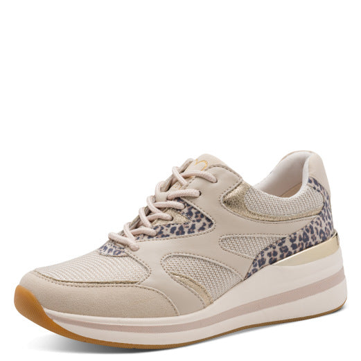 Marco Tozzi 2-23765-46 402 Cream Comb Trainers