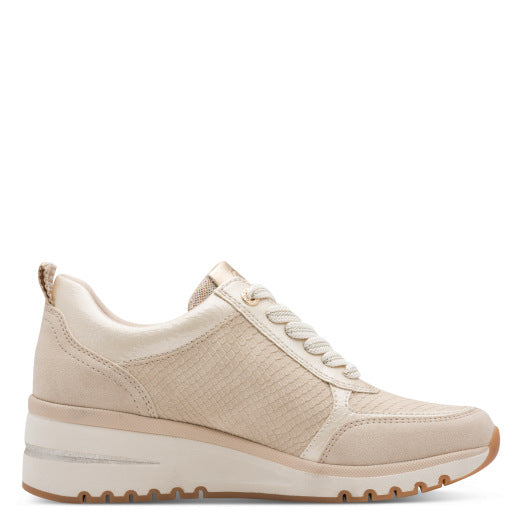 Marco Tozzi 2-23767-45 40C Cream Comb Trainers