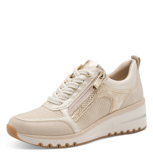 Marco Tozzi 2-23767-45 40C Cream Comb Trainers
