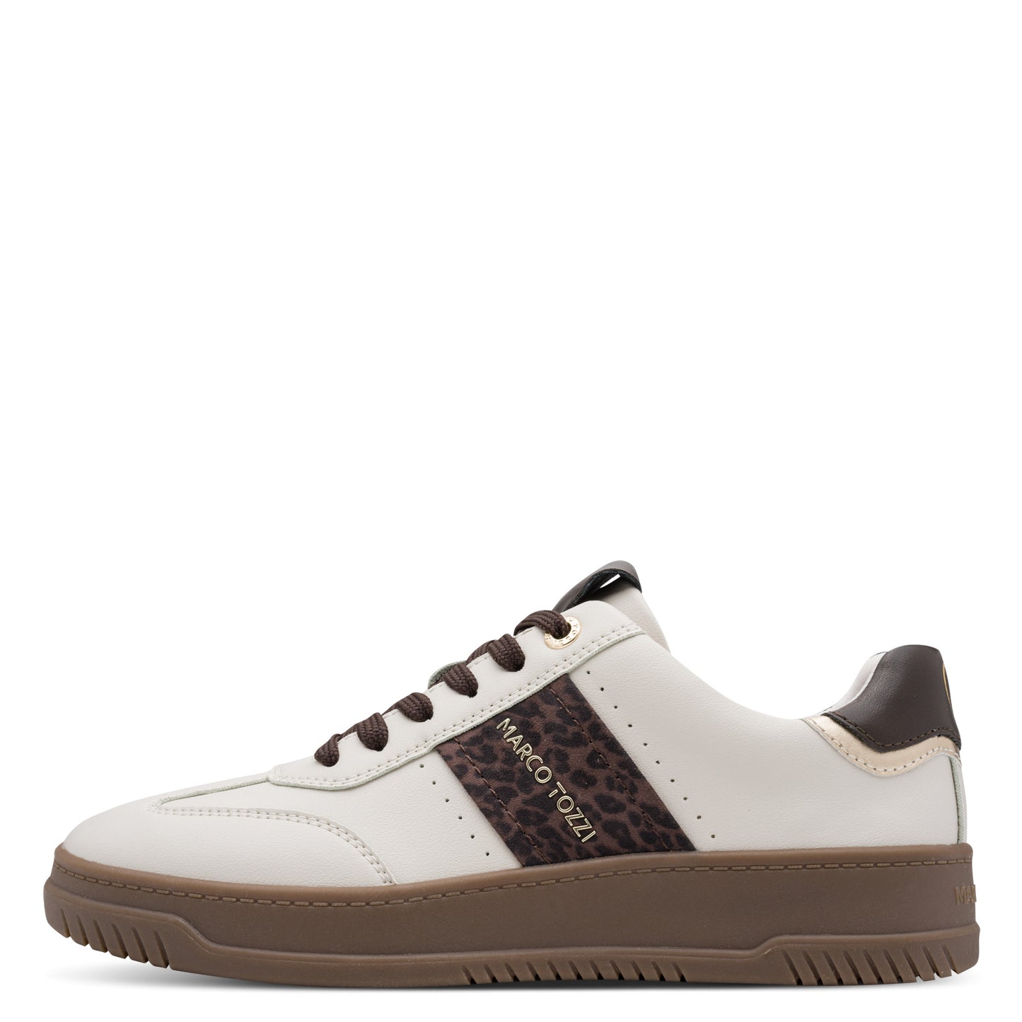 Marco Tozzi 2-23775-46 490 Cream/Leo Lace-Up