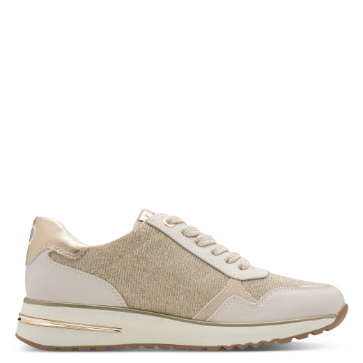 Marco Tozzi 2-23790-46 402 Cream Comb Trainers