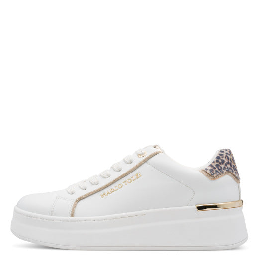 Marco Tozzi 2-23794-46 137 White/Gold Trainers