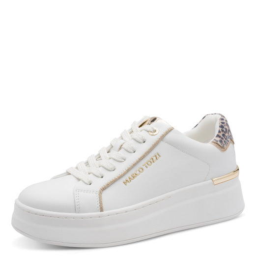 Marco Tozzi 2-23794-46 137 White/Gold Trainers