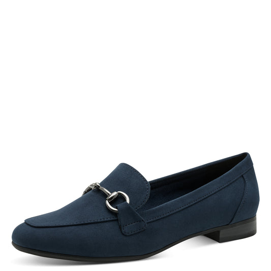 Marco Tozzi 2-24212-42 805 Navy Slip On Casual Shoes