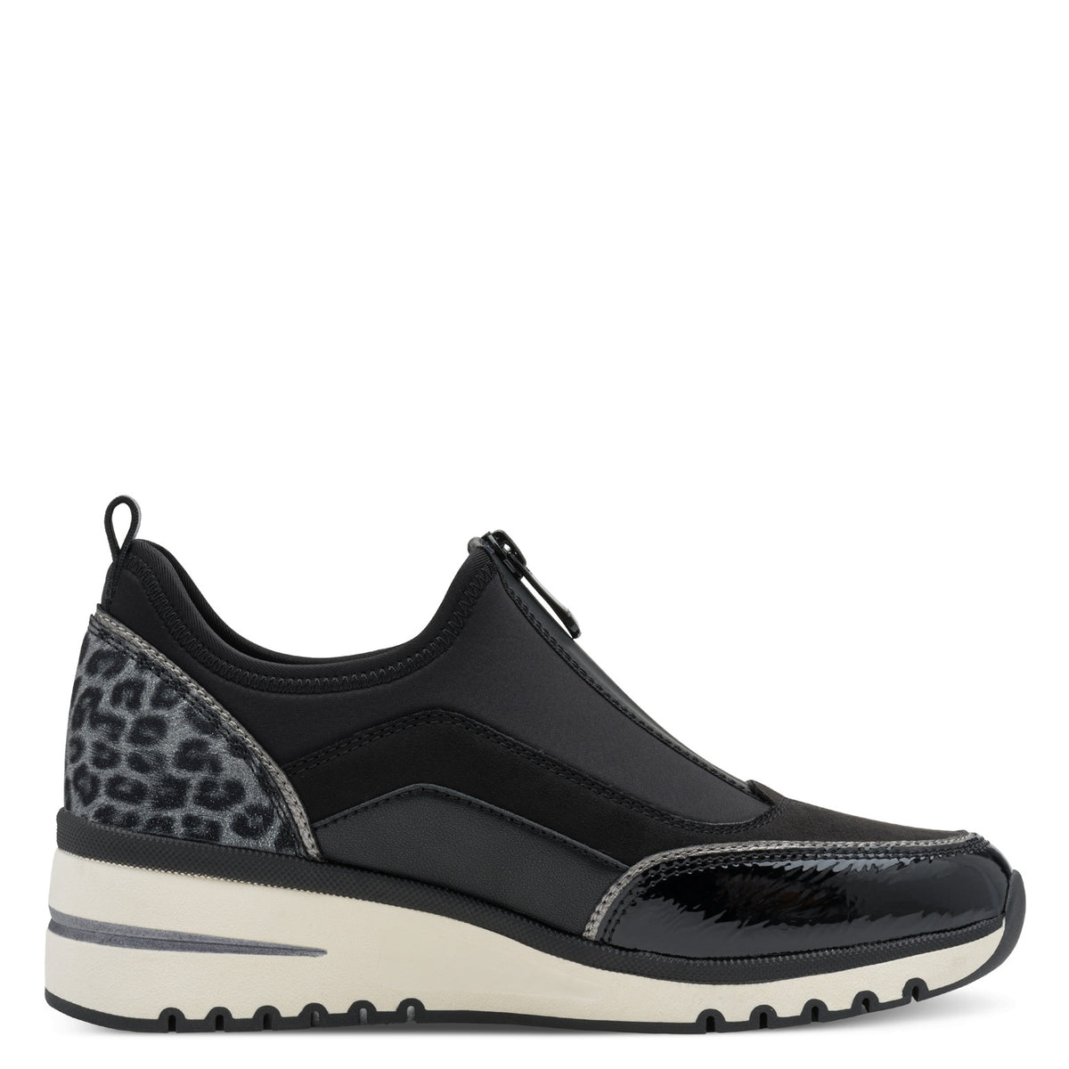Marco Tozzi 2-24780-45 098 Black Comb Slip-On Shoes