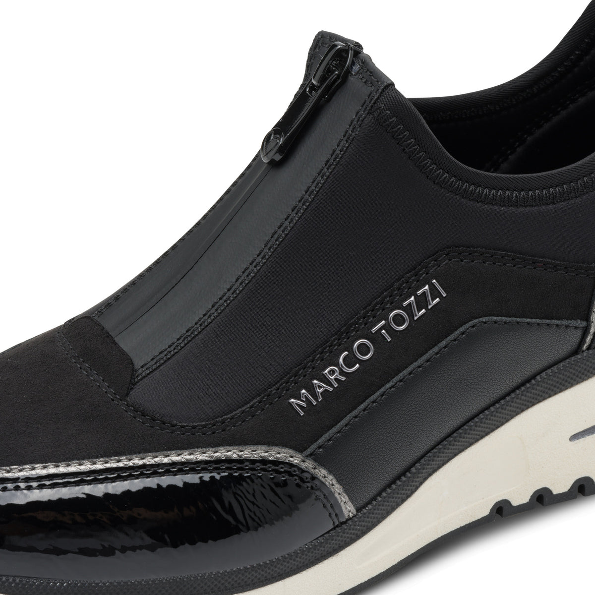Marco Tozzi 2-24780-45 098 Black Comb Slip-On Shoes