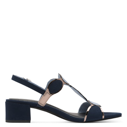 Marco Tozzi 2-28230-42 89A Navy Comb Sandals