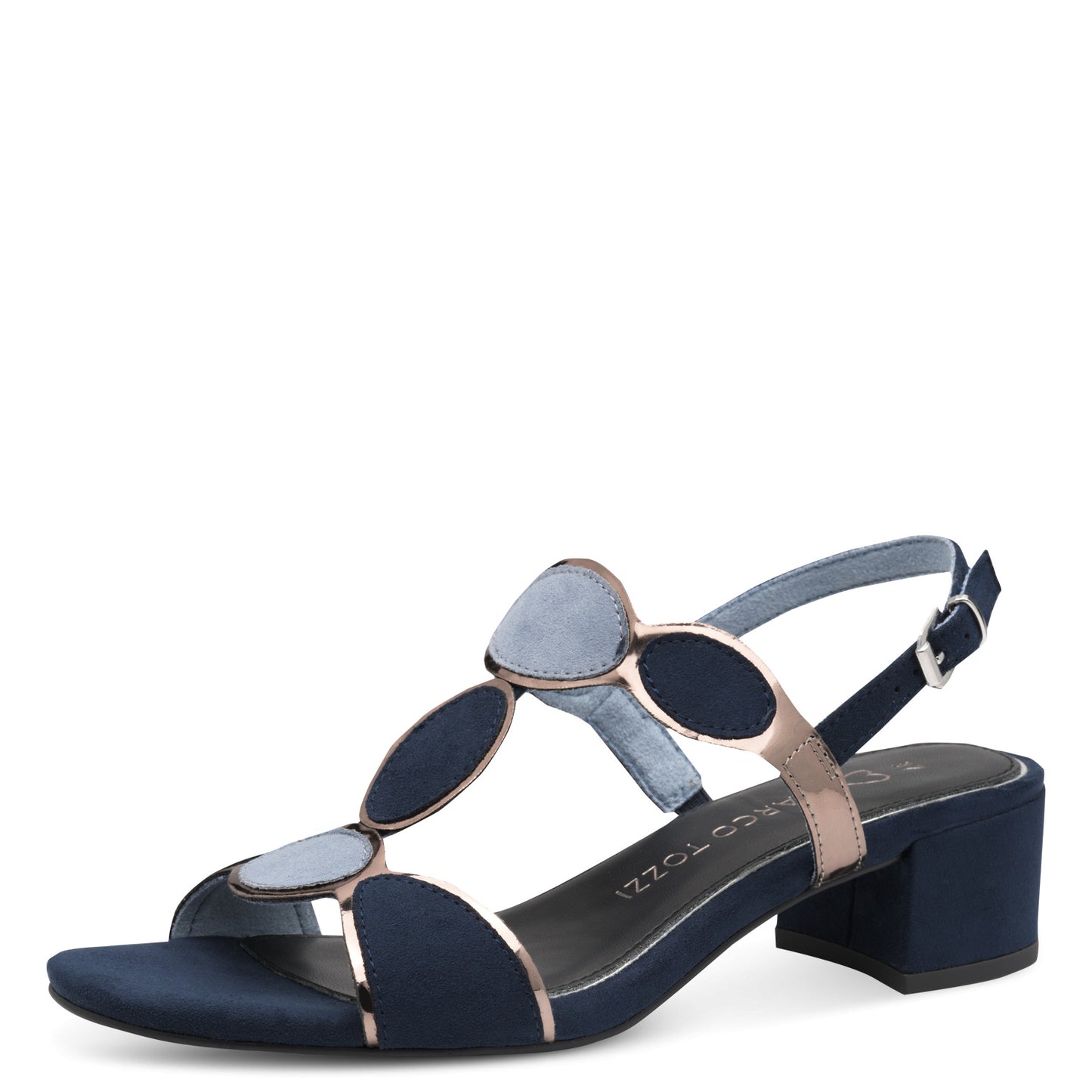 Marco Tozzi 2-28230-42 89A Navy Comb Sandals