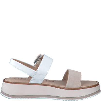 Marco Tozzi 2-28240-42 122 White/Rose Sandals