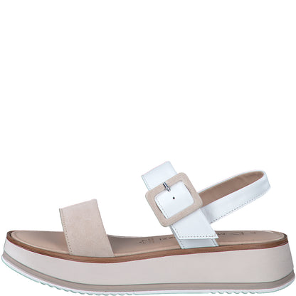 Marco Tozzi 2-28240-42 122 White/Rose Sandals