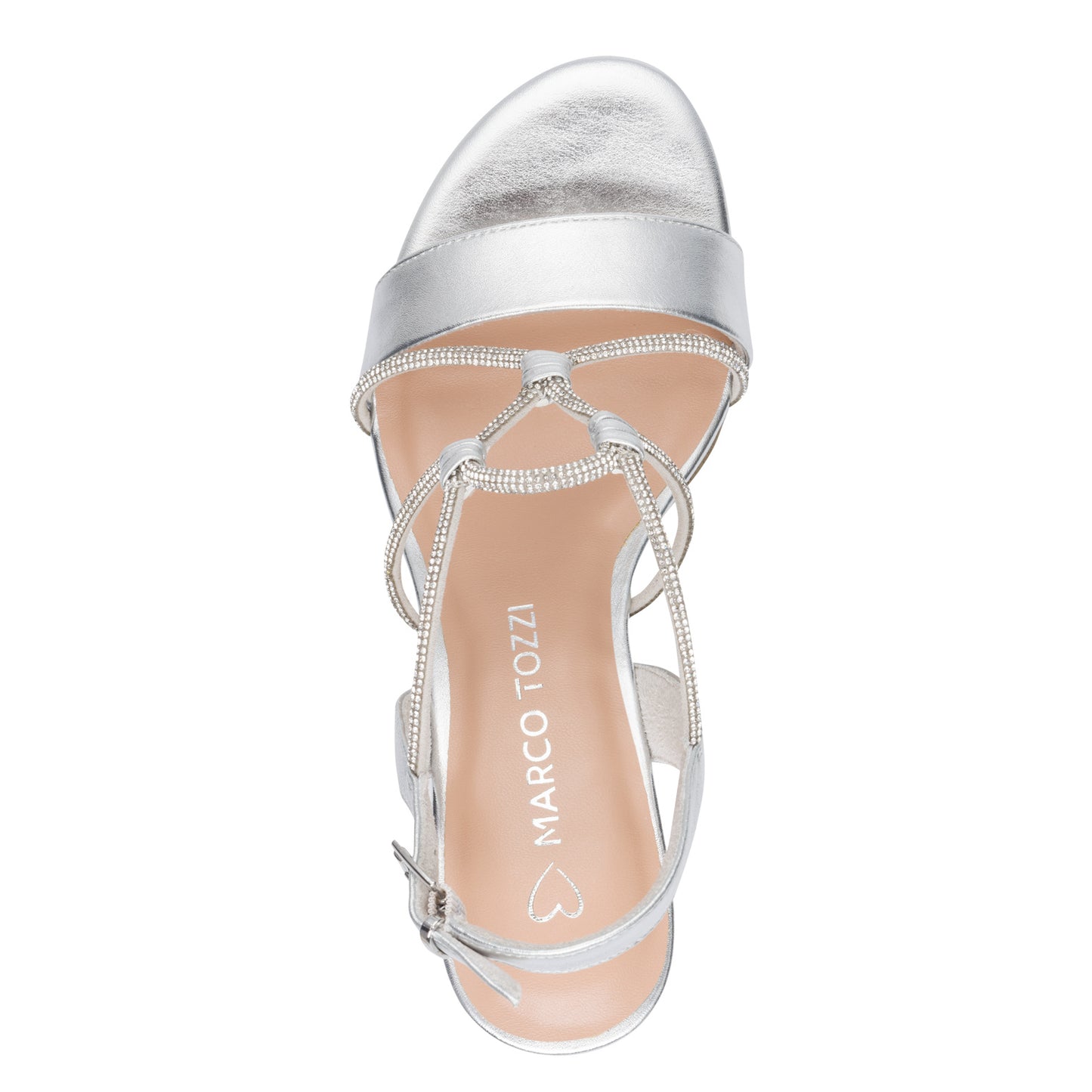 Marco Tozzi 2-28388-46 941 Silver Sandals
