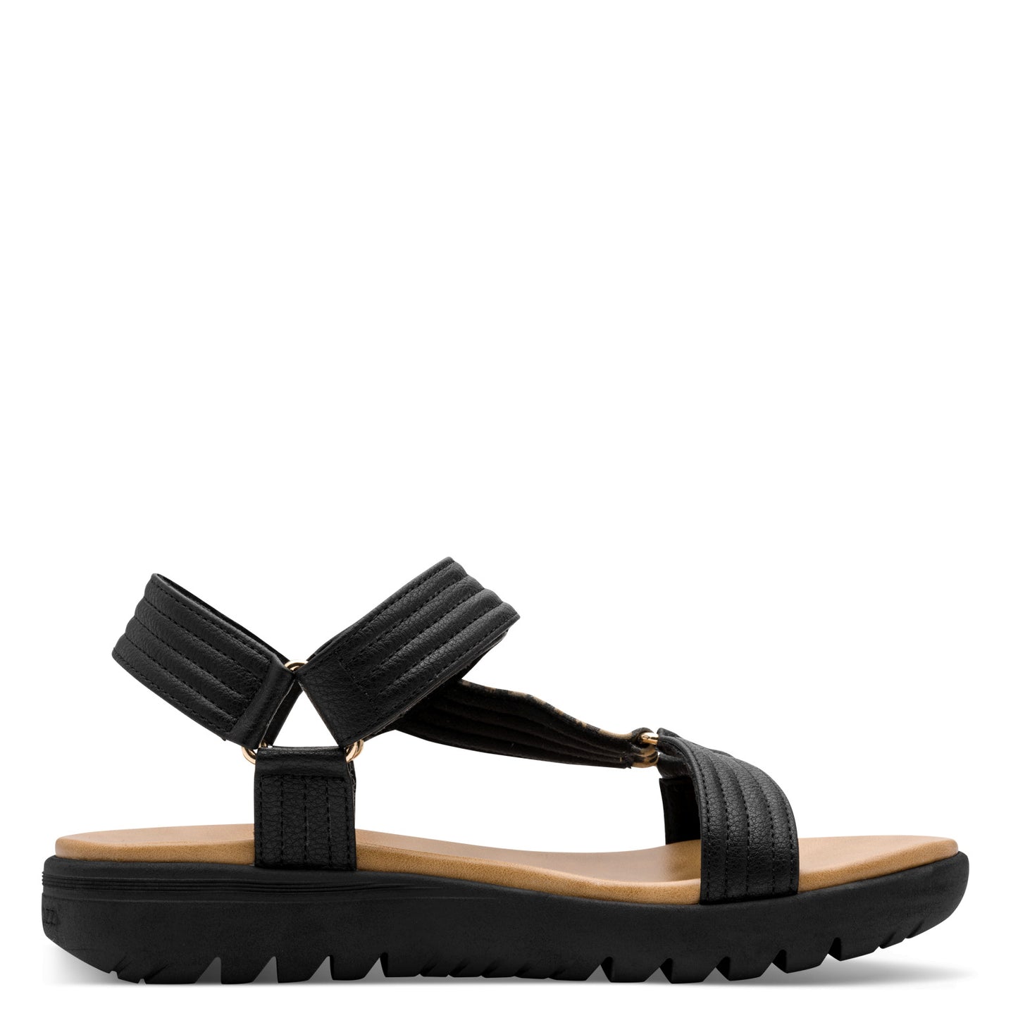 Marco Tozzi 2-28603-46 098 Black Comb Sandals