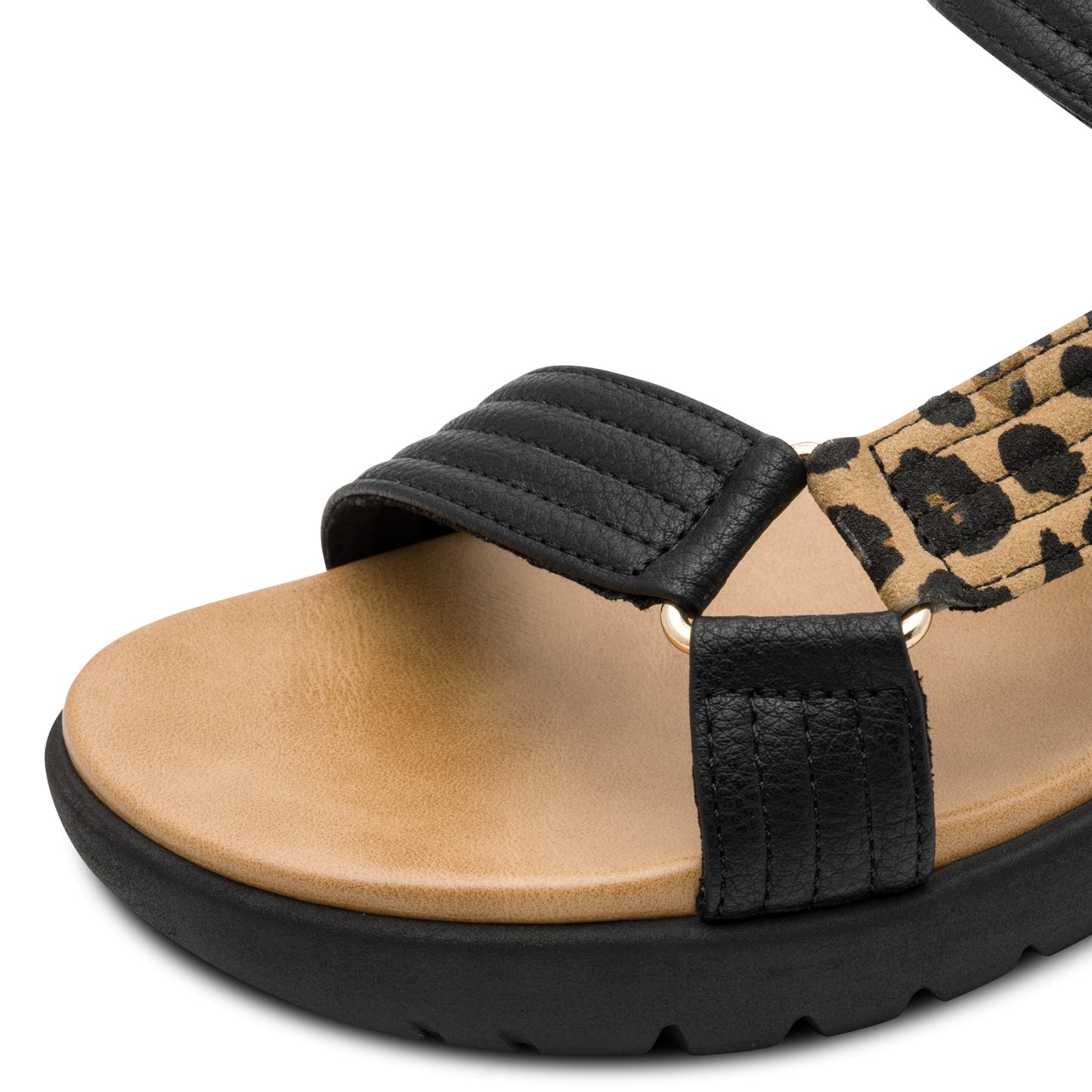 Marco Tozzi 2-28603-46 098 Black Comb Sandals