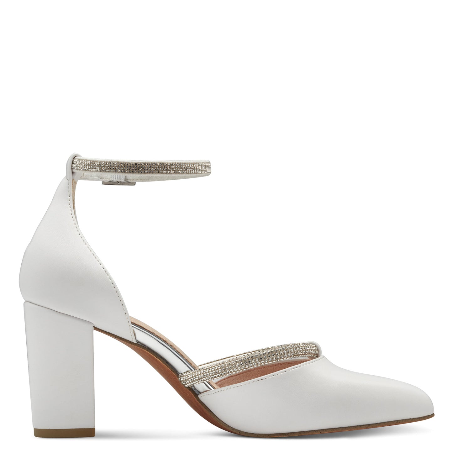 Marco Tozzi 2-82404-42 100 White Court Shoes