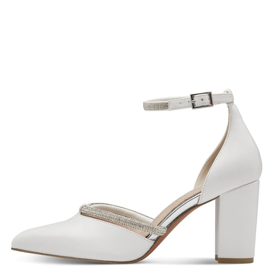 Marco Tozzi 2-82404-42 100 White Court Shoes